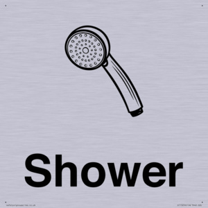 Dementia Shower sign